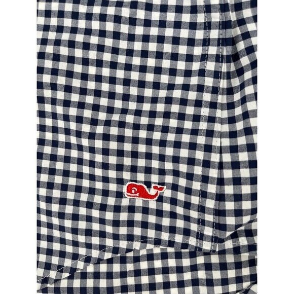 Vineyard Vines Performance Gingham Relaxed Plaid Shirt Ladies Size 6 NWT - Picture 8 of 12